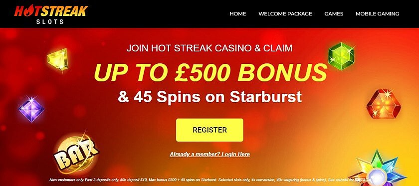 hot streak slots review